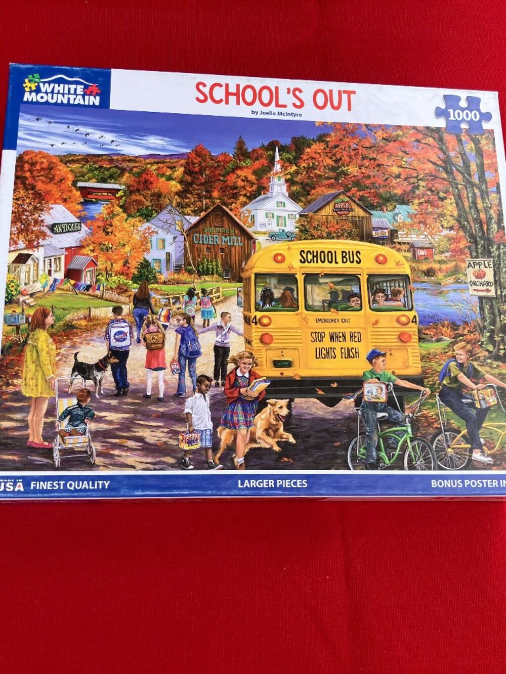 White Mountain Puzzle - School's Out